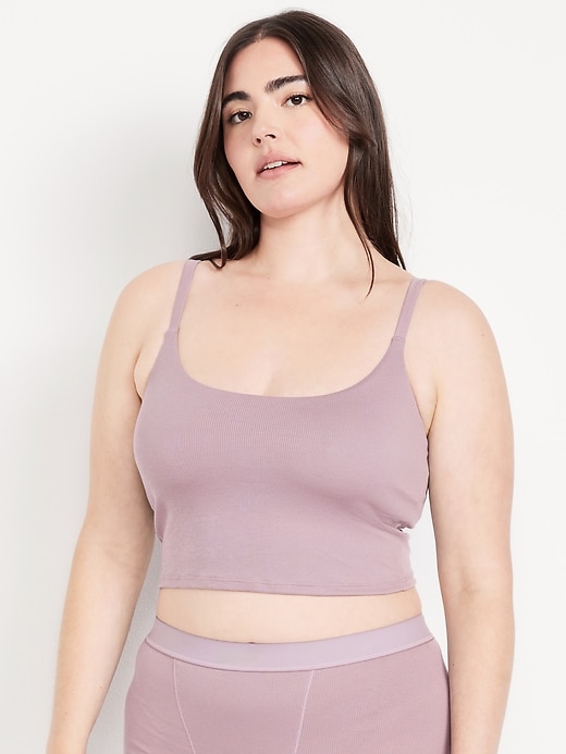 Image number 5 showing, Rib-Knit Brami Top