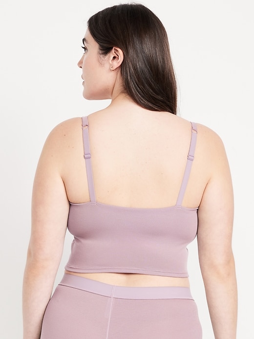 Image number 6 showing, Rib-Knit Brami Top