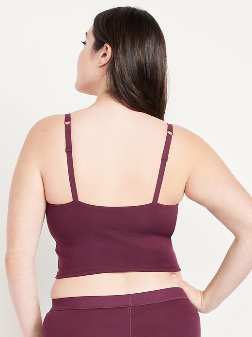 Image number 5 showing, Rib-Knit Brami Top