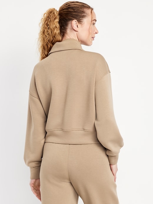 Image number 2 showing, Bounce Fleece Half-Zip Pullover Sweatshirt