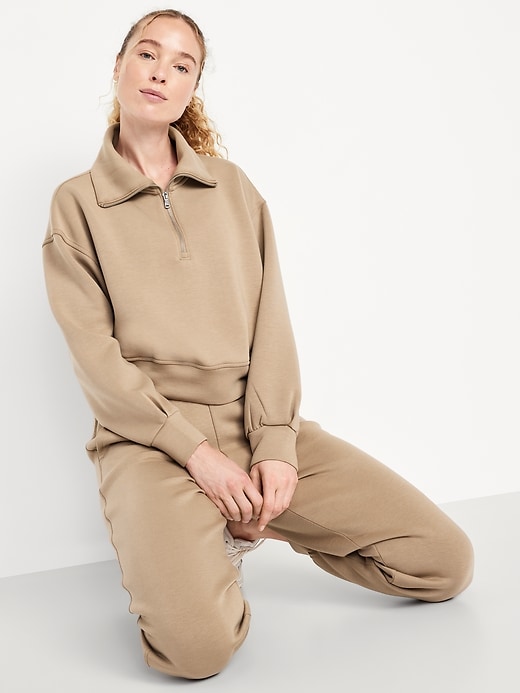 Image number 3 showing, Bounce Fleece Half-Zip Pullover Sweatshirt