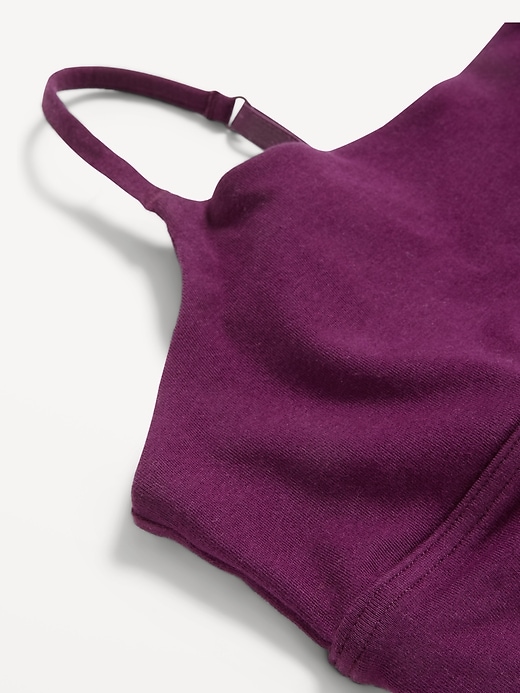 Image number 3 showing, Cotton Cami Bralette