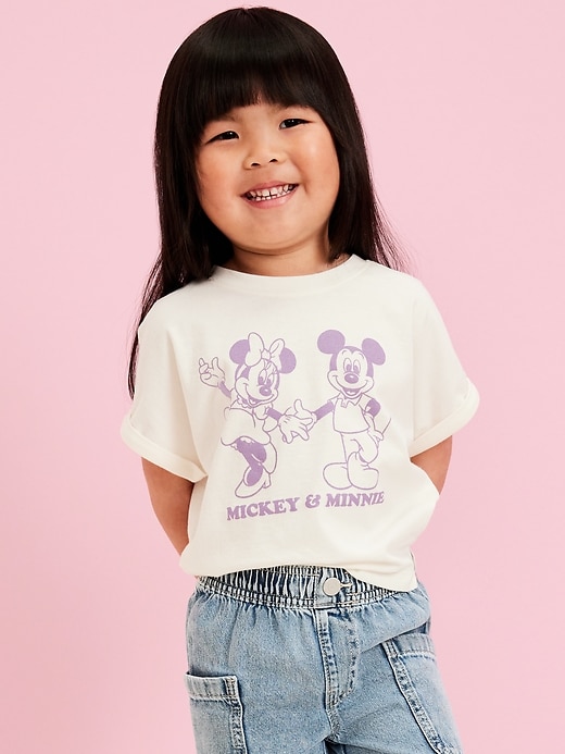 Image number 1 showing, Old Navy x Disney© Dolman-Sleeve T-Shirt for Toddler Girls