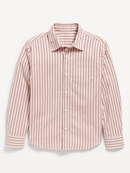 Image number 1 showing, Lightweight Oxford School Uniform Shirt for Boys
