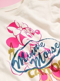 Image number 4 showing, Old Navy x Disney© Minnie Mouse Tunic and Flare-Leg Pants Set for Toddler Girls