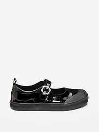 Image number 3 showing, Shiny Faux-Leather Mary-Jane Sneaker for Girls