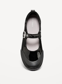 Image number 2 showing, Shiny Faux-Leather Mary-Jane Sneaker for Girls