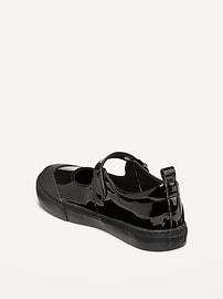 Image number 4 showing, Shiny Faux-Leather Mary-Jane Sneaker for Girls