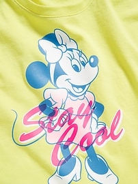 Image number 6 showing, Old Navy x Disney© Cropped Graphic Raw-Edge T-Shirt for Girls