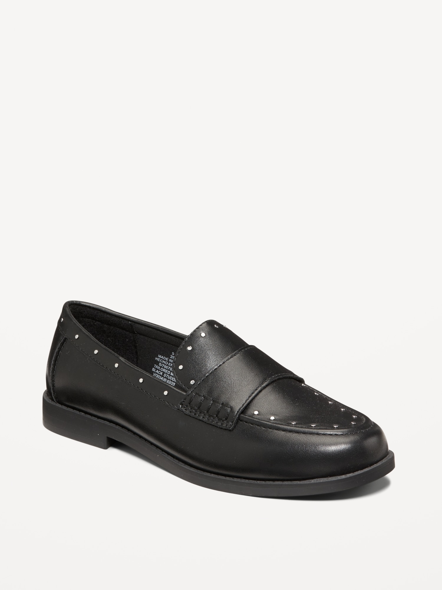 Faux-Leather Loafer