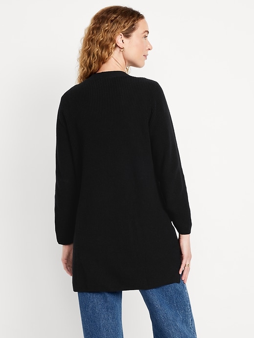 Image number 2 showing, Longline Open-Front Sweater