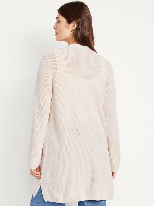 Image number 2 showing, Longline Open-Front Sweater