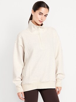 Dynamic Fleece Half-Zip Tunic Sweatshirt - image 3