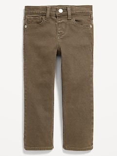 Straight-Leg Built-In Flex Jeans for Toddler Boys