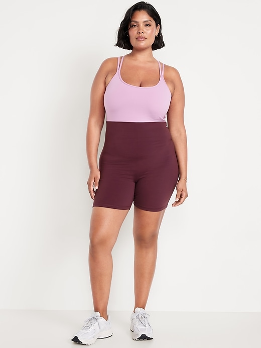 Image number 8 showing, StudioSmooth Bodysuit -- 6-inch inseam