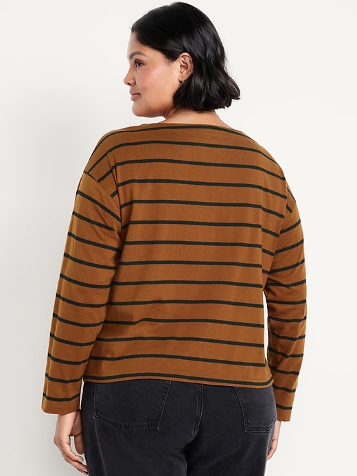 Image number 7 showing, Long-Sleeve Mariner Loose T-Shirt