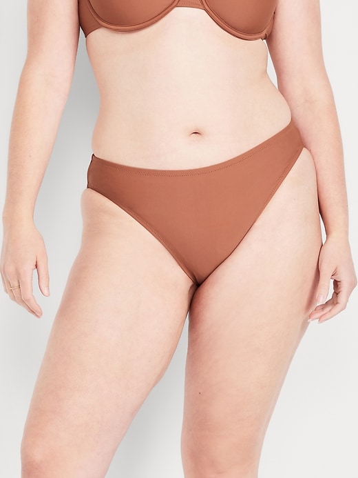 Image number 5 showing, Mid-Rise Bikini Swim Bottoms