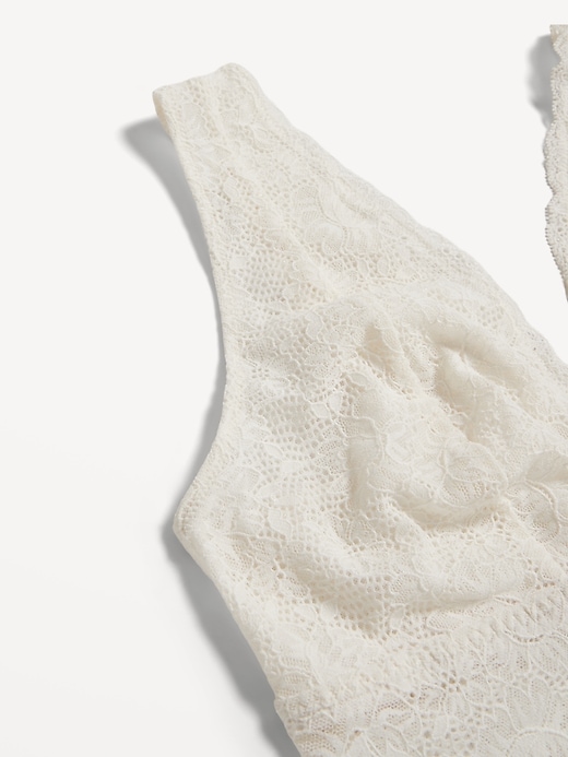Image number 3 showing, V-Neck Lace Bralette