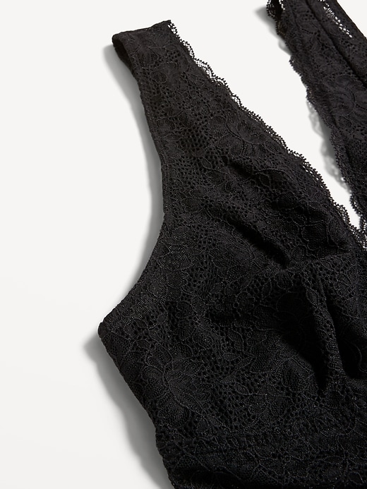 Image number 3 showing, V-Neck Lace Bralette