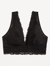 Image number 4 showing, V-Neck Lace Bralette