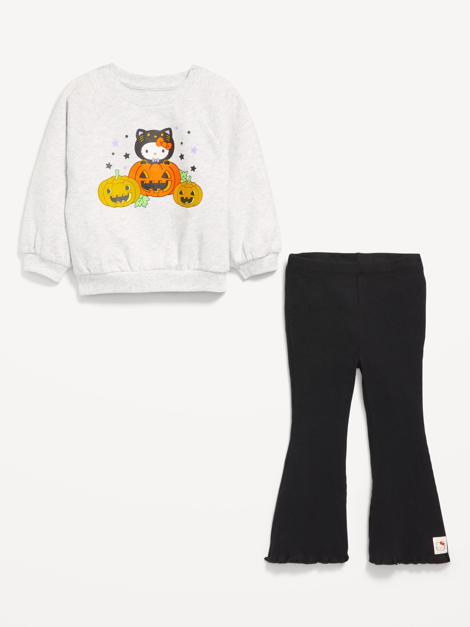 Hello Kitty® Graphic Sweatshirt and Flare Leggings Set for Girls