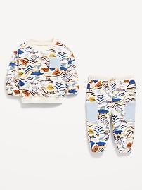 Image number 3 showing, French-Terry Pocket Sweatshirt and Sweatpants Set for Baby