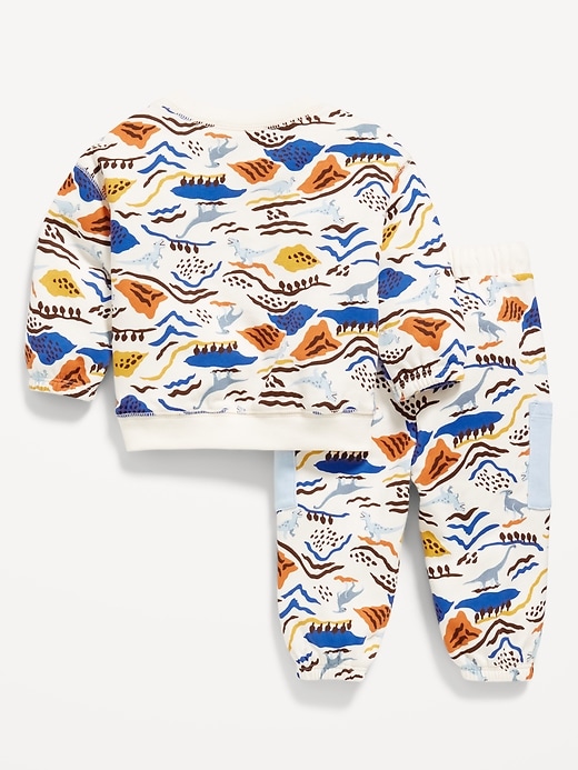 Image number 2 showing, French-Terry Pocket Sweatshirt and Sweatpants Set for Baby