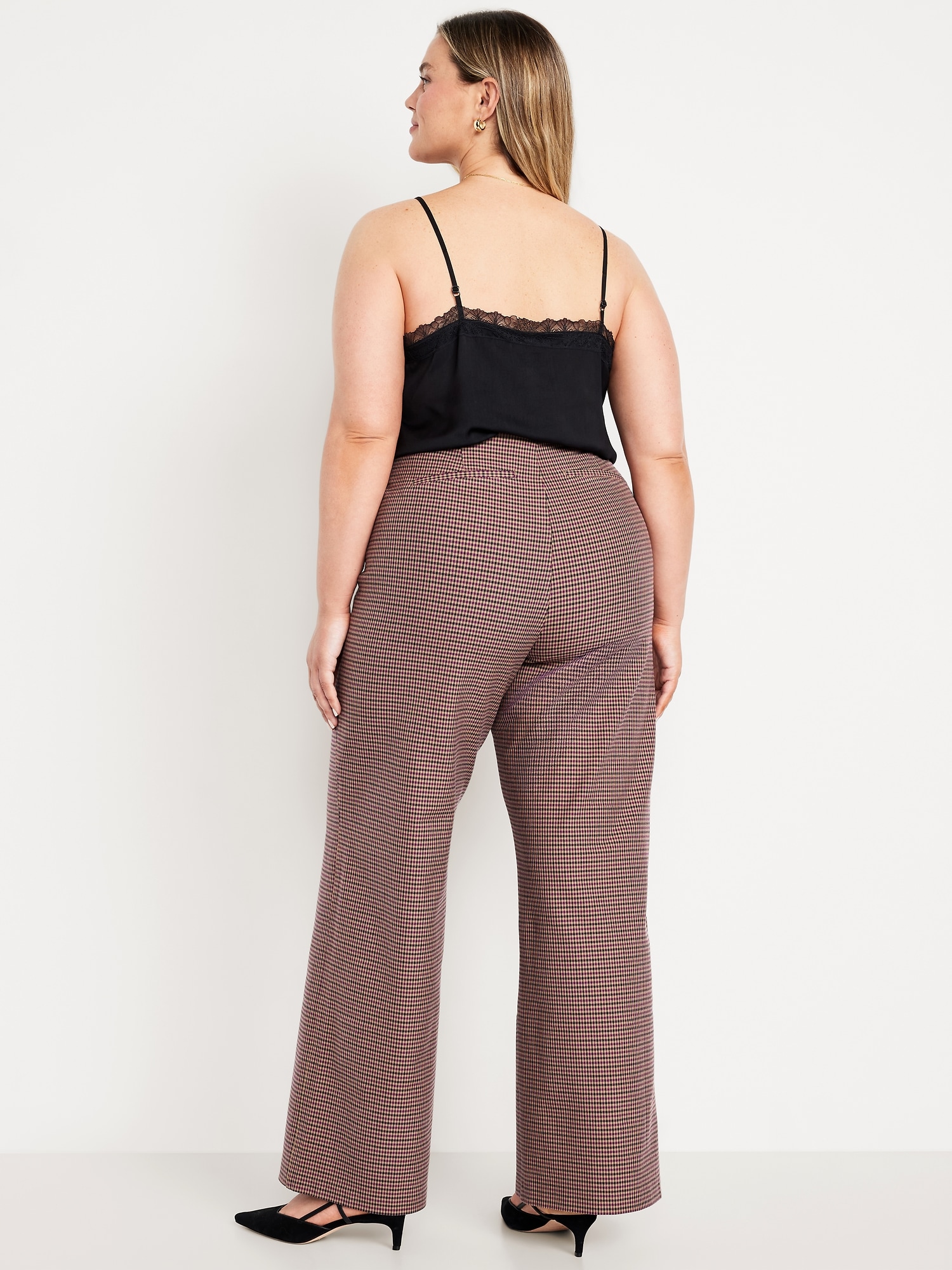 High-Waisted Pull-On Pixie Wide-Leg Pants | Old Navy