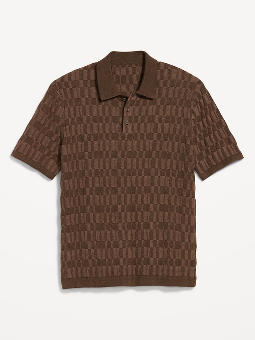 Image number 4 showing, Short-Sleeve Sweater-Knit Polo