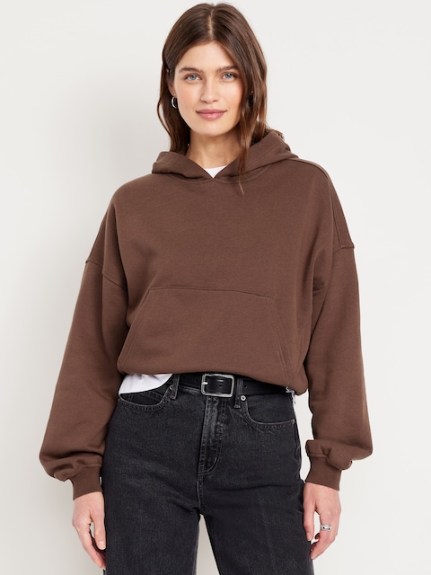 SoComfy Oversized Pullover Hoodie Sweatshirt - Tannin Brown