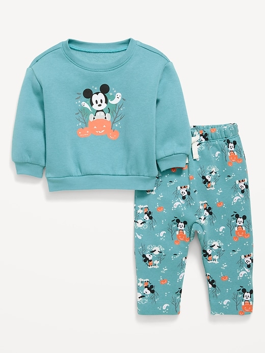 Image number 1 showing, Disney© Unisex Graphic Sweatshirt and Sweatpants Set for Baby