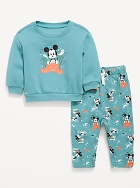 Image number 1 showing, Disney© Unisex Graphic Sweatshirt and Sweatpants Set for Baby