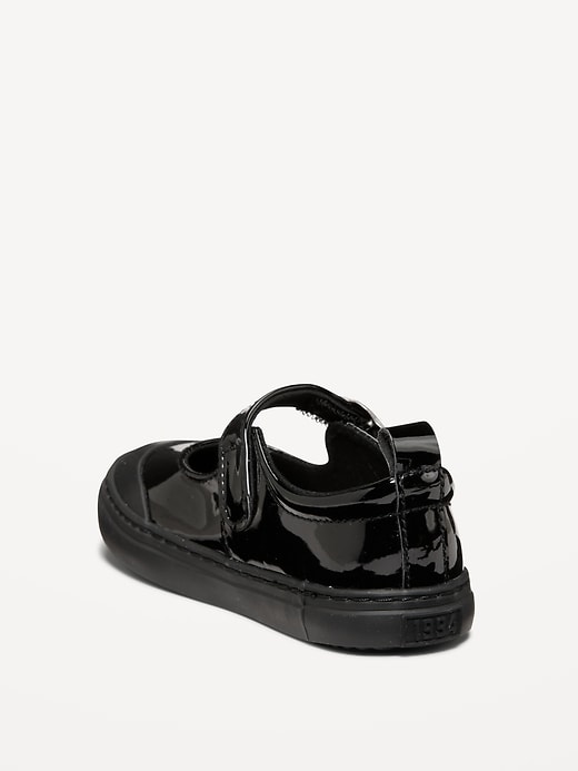 Image number 3 showing, Shiny Faux-Leather Mary Jane Shoes for Toddler Girls