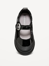 Image number 2 showing, Shiny Faux-Leather Mary Jane Shoes for Toddler Girls