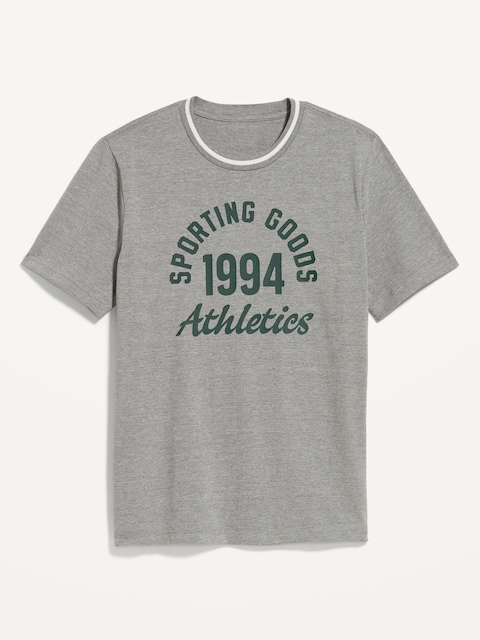 Heavyweight Graphic T-Shirt - Faux-Heather Gray