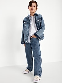 Image number 3 showing, Baggy Non-Stretch Jeans for Boys