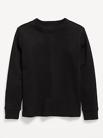 Image number 1 showing, Long-Sleeve Waffle-Knit T-Shirt for Boys