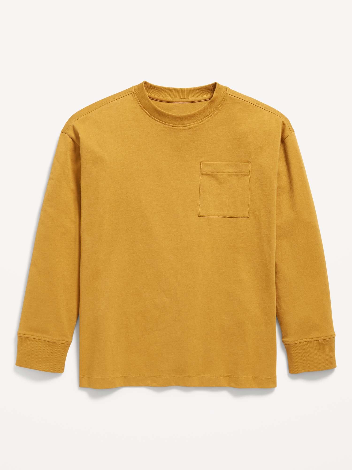 Oversized Long-Sleeve Pocket T-Shirt for Boys | Old Navy