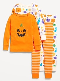 Image number 1 showing, Snug-Fit Graphic Pajama 4-Piece for Toddler & Baby