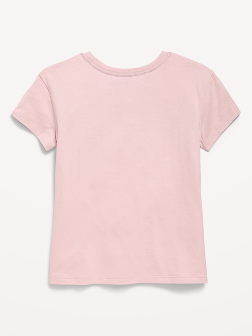 Image number 2 showing, Short-Sleeve Graphic T-Shirt for Girls