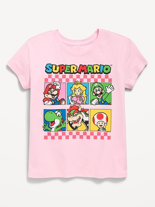 Image number 1 showing, Super Mario™ Graphic T-Shirt for Girls