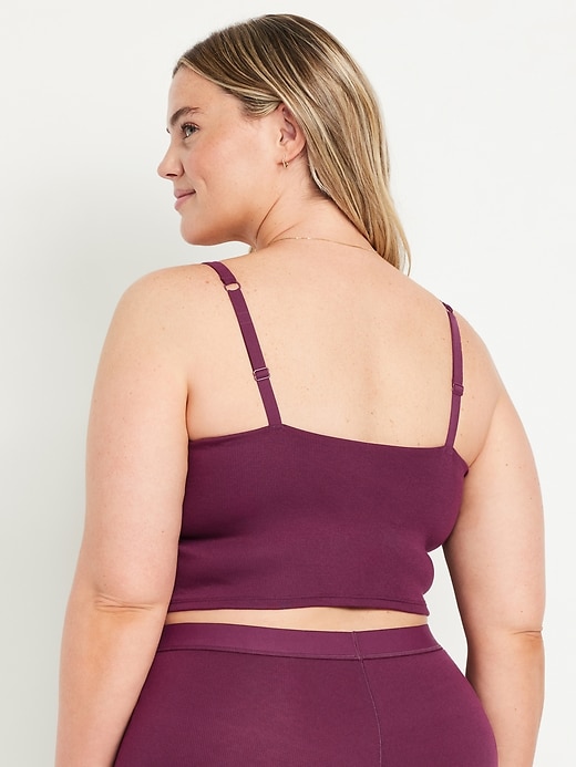 Image number 7 showing, Rib-Knit Brami Top
