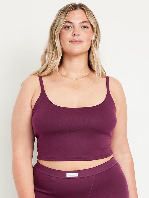 Image number 6 showing, Rib-Knit Brami Top