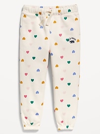 Image number 3 showing, Functional Drawstring Logo Joggers for Toddler Girls
