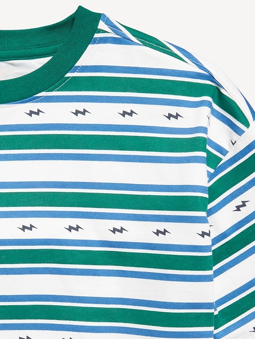 Image number 3 showing, Printed Oversized Short-Sleeve T-Shirt for Boys