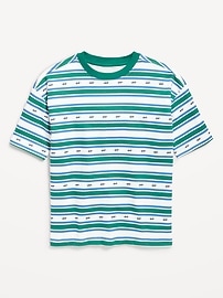 Image number 2 showing, Printed Oversized Short-Sleeve T-Shirt for Boys