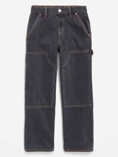 Baggy Carpenter Jeans for Boys - Blue Vintage