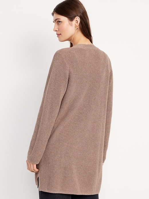 Image number 2 showing, Longline Open-Front Sweater