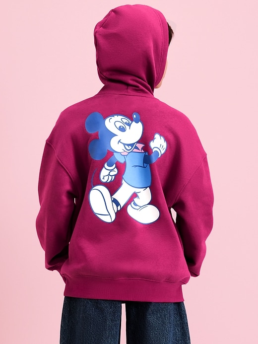 Image number 2 showing, Old Navy x Disney© Mickey Mouse Oversized Pullover Hoodie for Boys