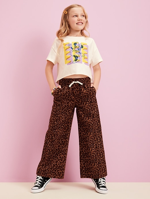 Image number 3 showing, Old Navy x Disney© Cropped Graphic Raw-Edge T-Shirt for Girls